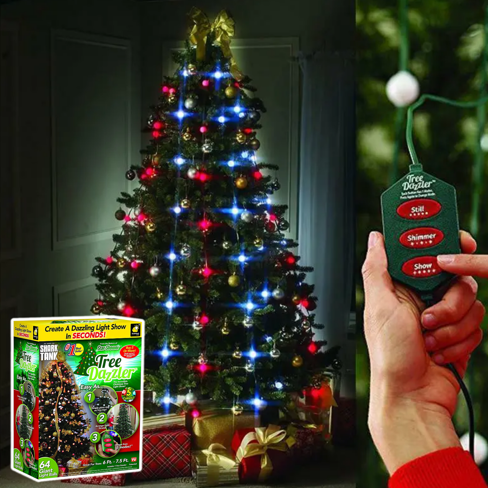 Novogodišnje retro lampice za jelku Tree Dazzler