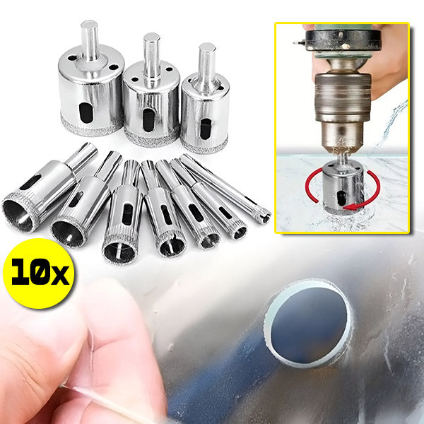 Set burgija za rupe (10 komada) | HOLEXPERT