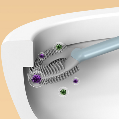 2 u 1 Silikonska Četka Za WC šolju