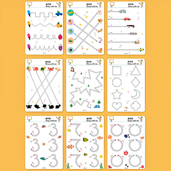 Edukativna Knjiga za Crtanje i Logičke Zadatke | DOTODOT