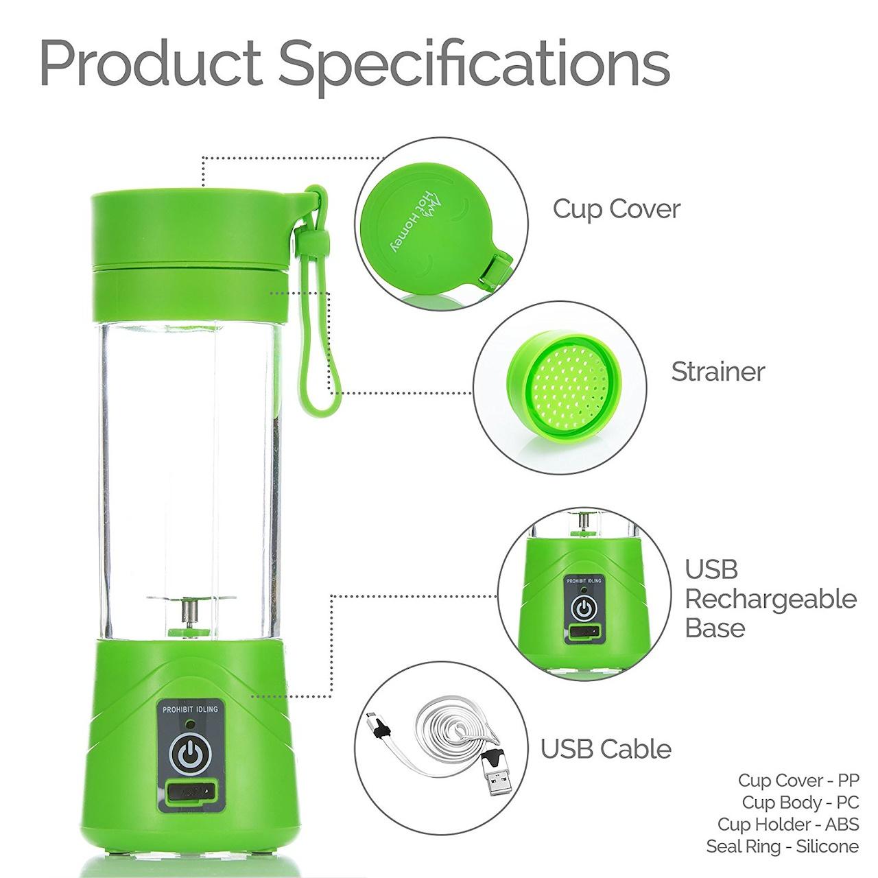 Kaxile – Prenosivi Smoothie blender