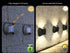 Set od 4 Solarne Zidne Lampe